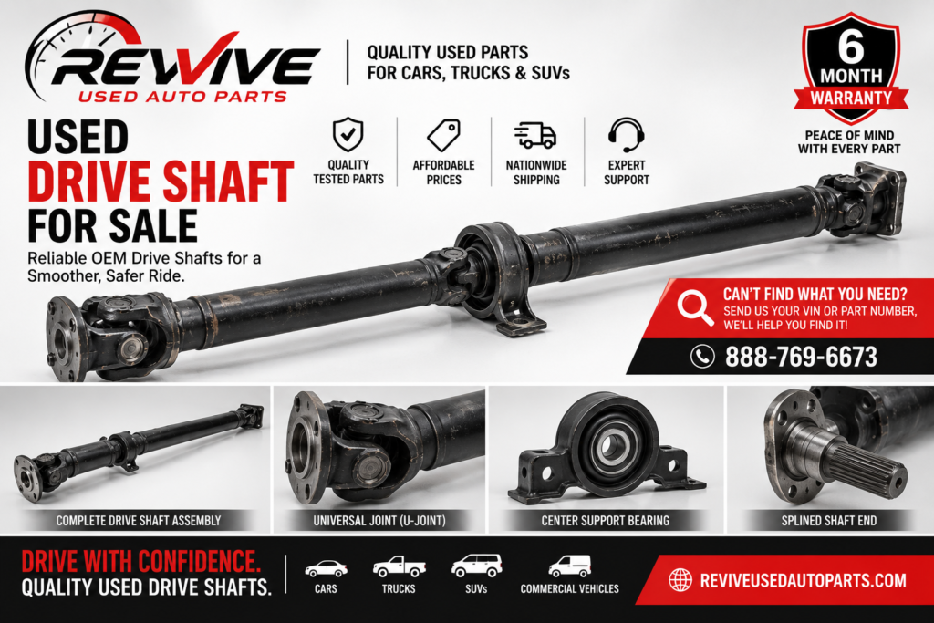 Used Drive Shaft for Sale